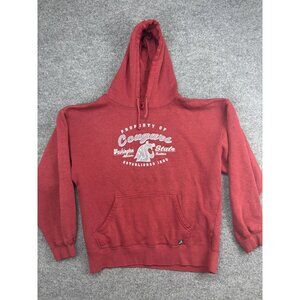 Washington State Cougars Hoodie Sweatshirt Mens Large Red NCAA College J-America